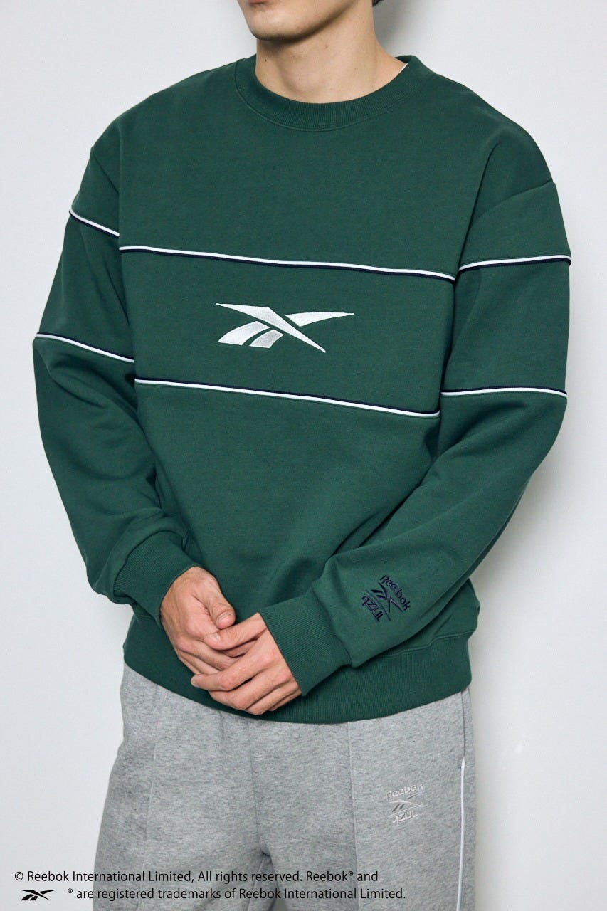 【REEBOK×AZUL】プルオーバー GRN FREE