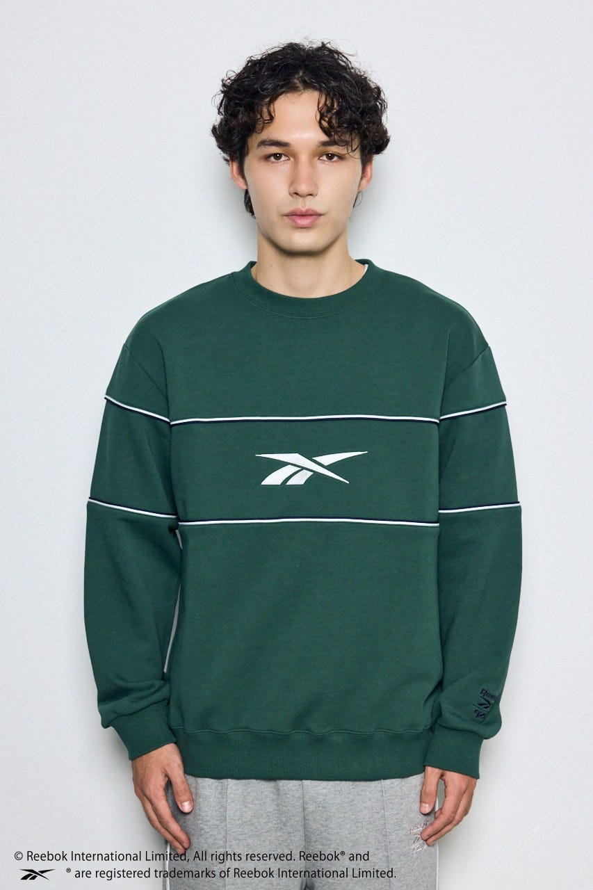 【REEBOK×AZUL】プルオーバー GRN FREE