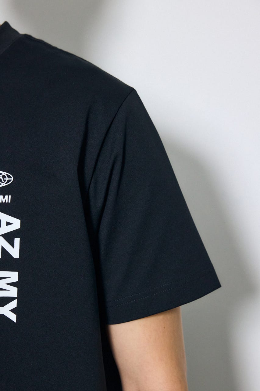【RVCA×AZUL】バックプリントTEE BLK L