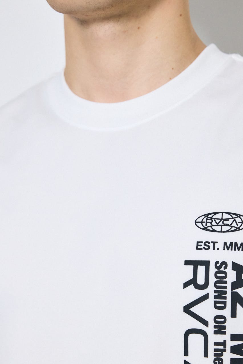 【RVCA×AZUL】バックプリントノースリーブ WHT FREE