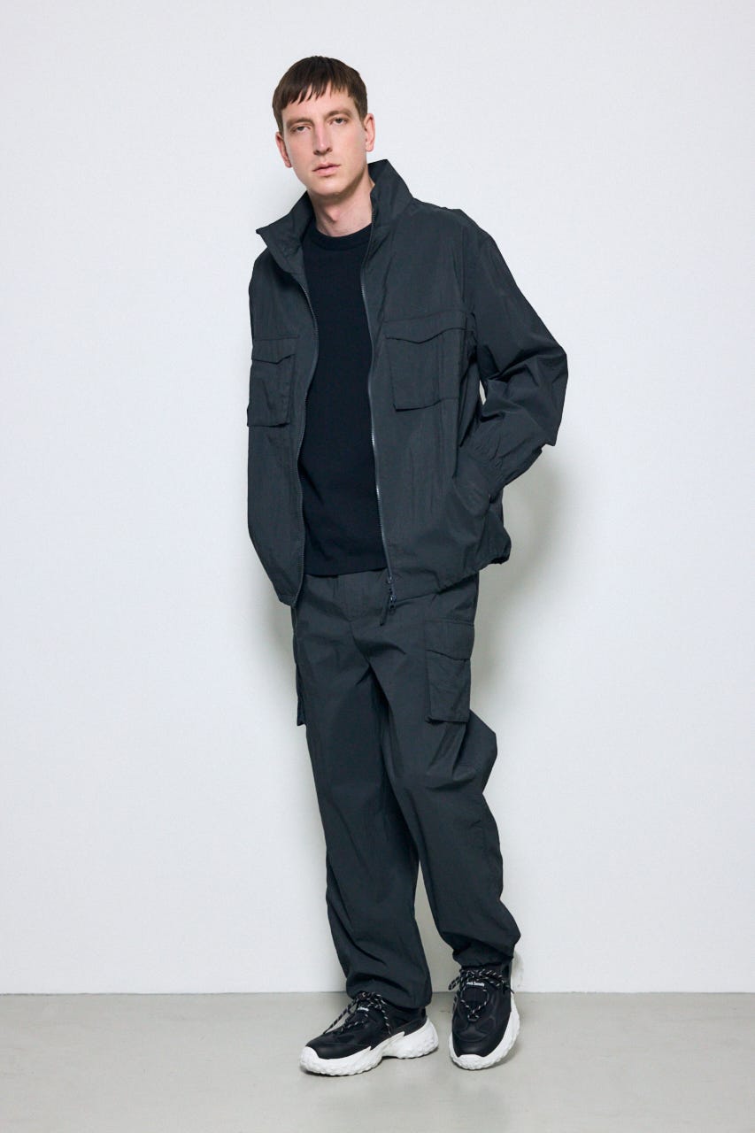 トライファンクションスタンドカラーブルゾン BLK M