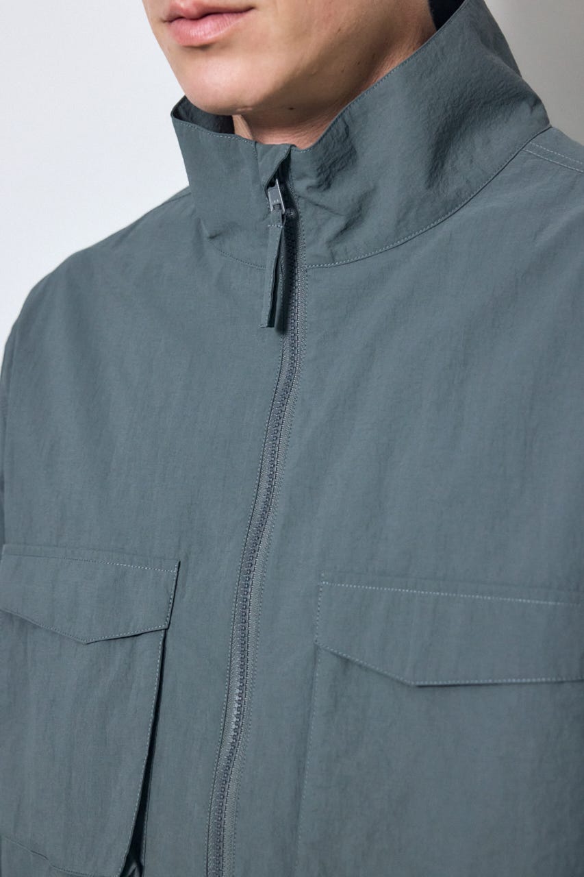 トライファンクションスタンドカラーブルゾン GRY S