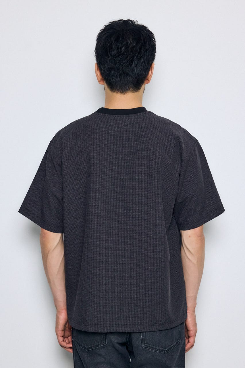 テックジャガードアクショントップス BLK M