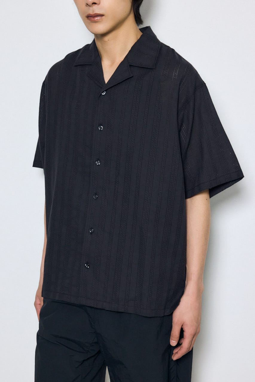 AZUL BY MOUSSY | デザインメッシュシャツ (シャツ・ブラウス ) |SHEL