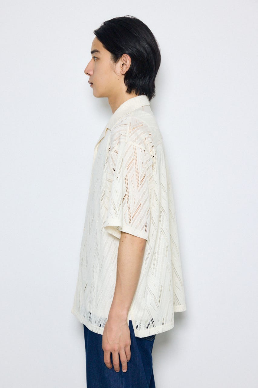 AZUL BY MOUSSY | デザインメッシュシャツ (シャツ・ブラウス ) |SHEL