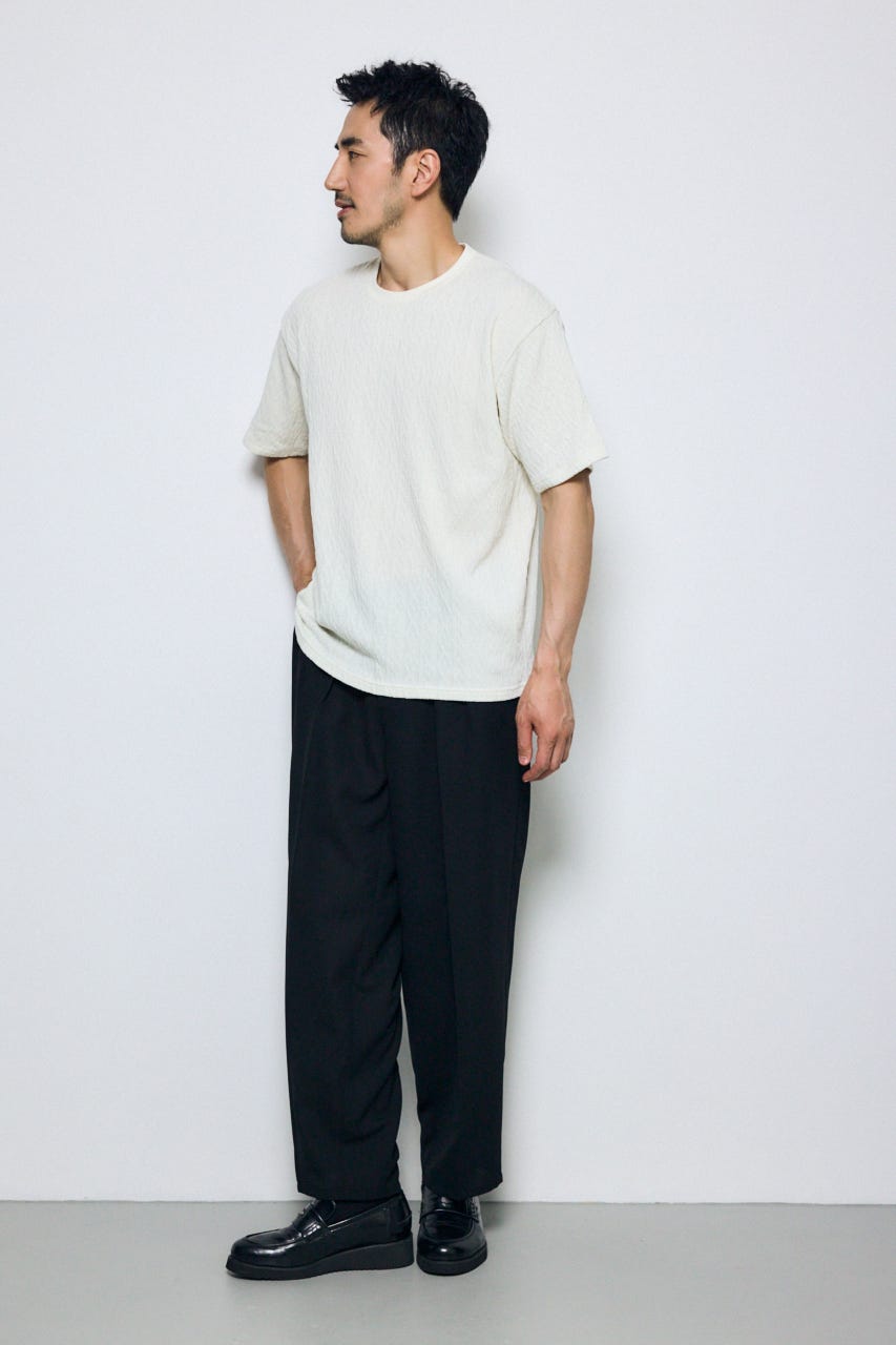 メッシュスラックスパンツ BLK L