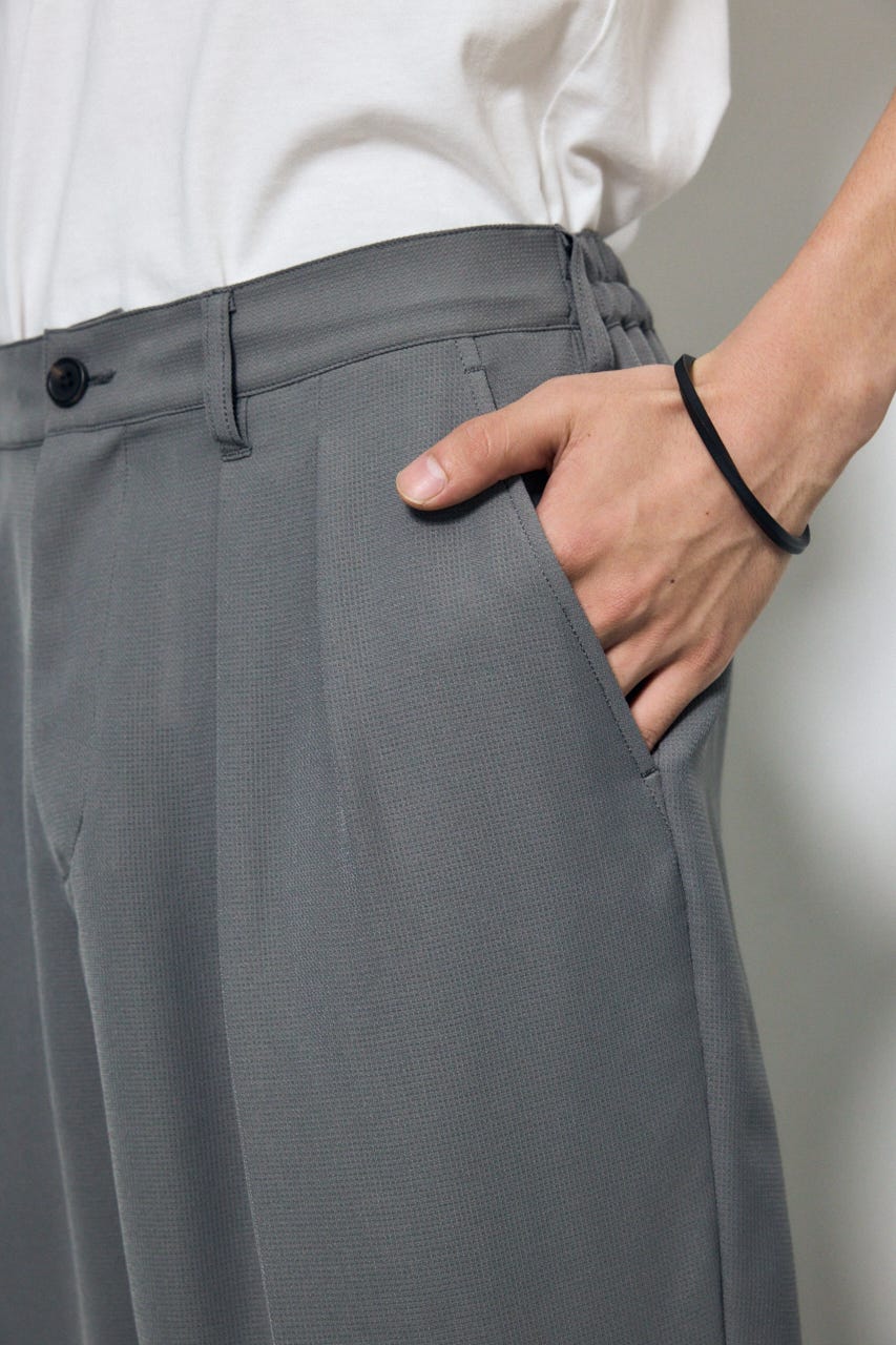 メッシュスラックスパンツ GRY L