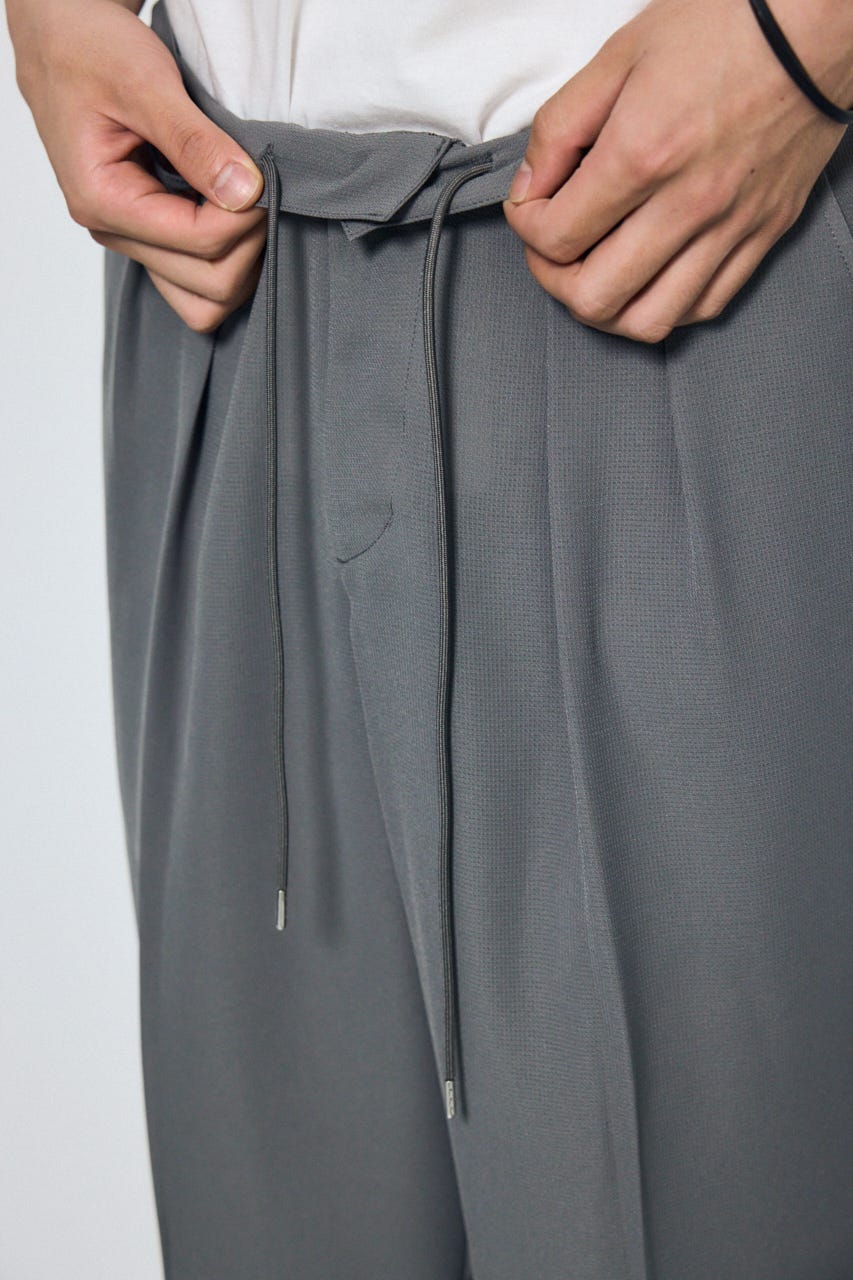 メッシュスラックスパンツ GRY L
