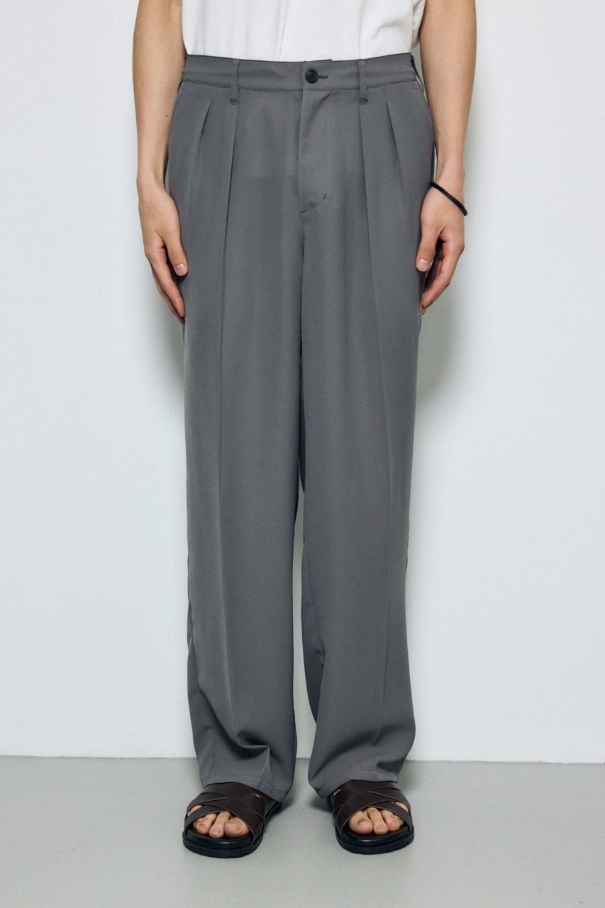 メッシュスラックスパンツ GRY L