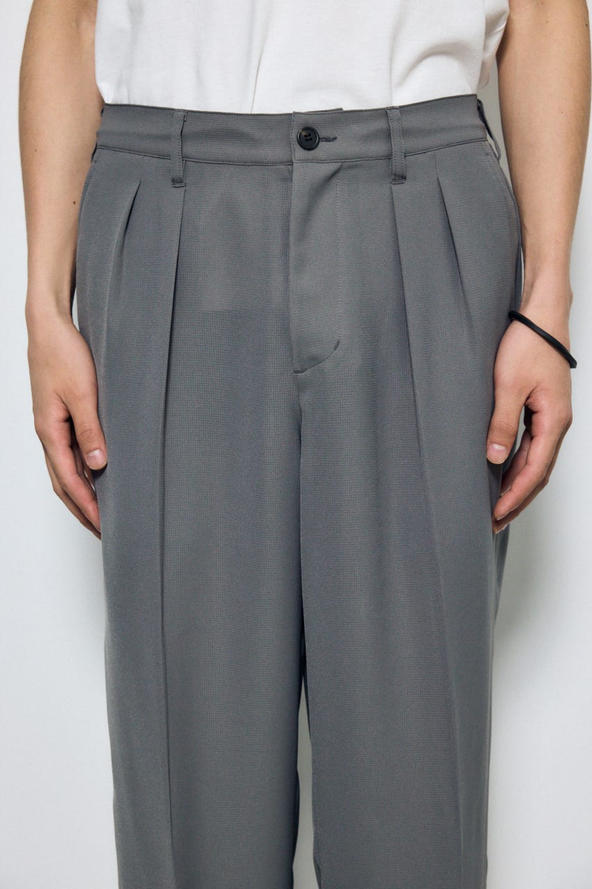 メッシュスラックスパンツ GRY L