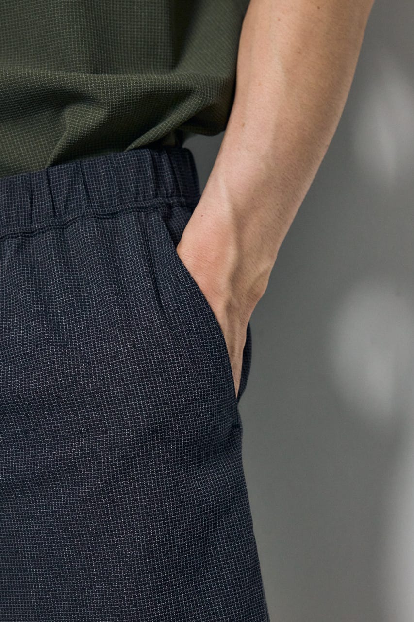 テックジャガードアクションショートパンツ BLK L