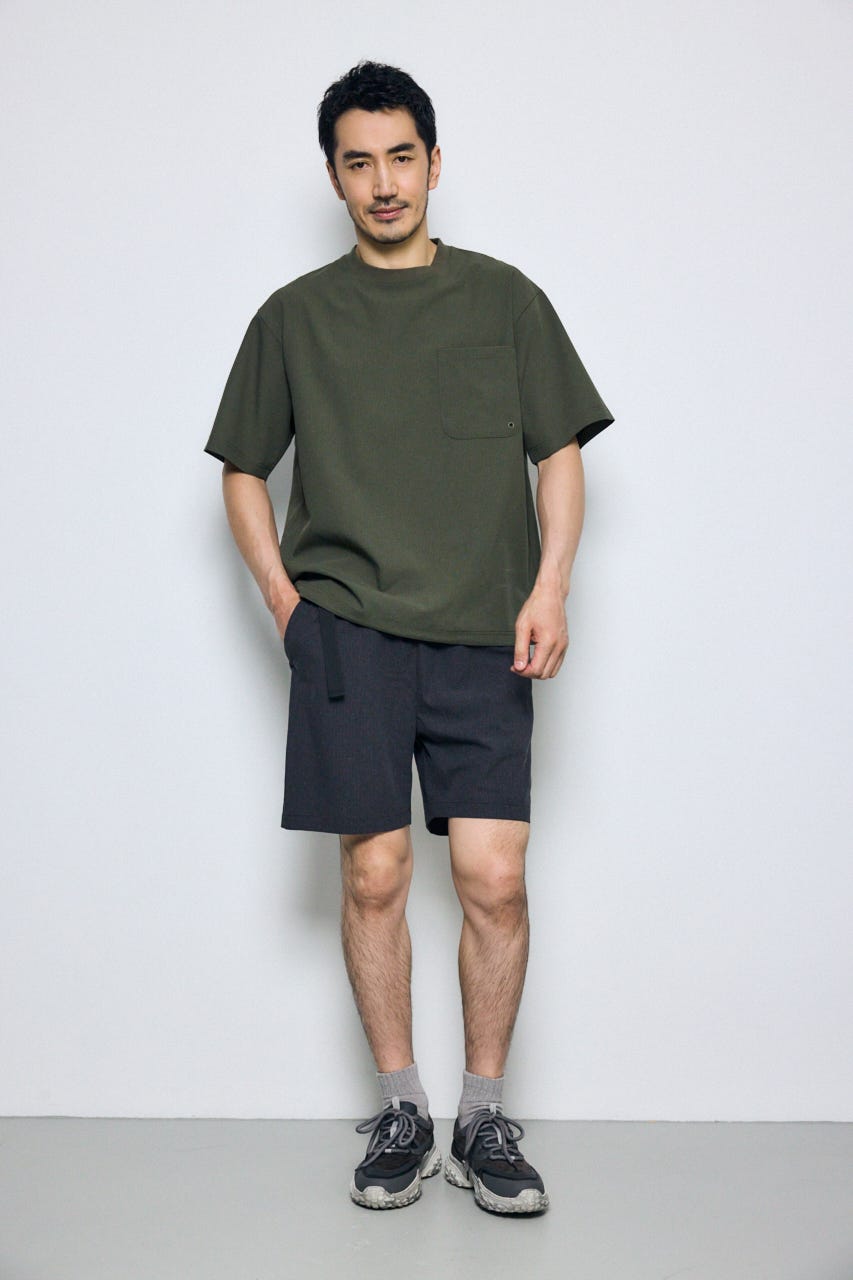 テックジャガードアクションショートパンツ BLK L