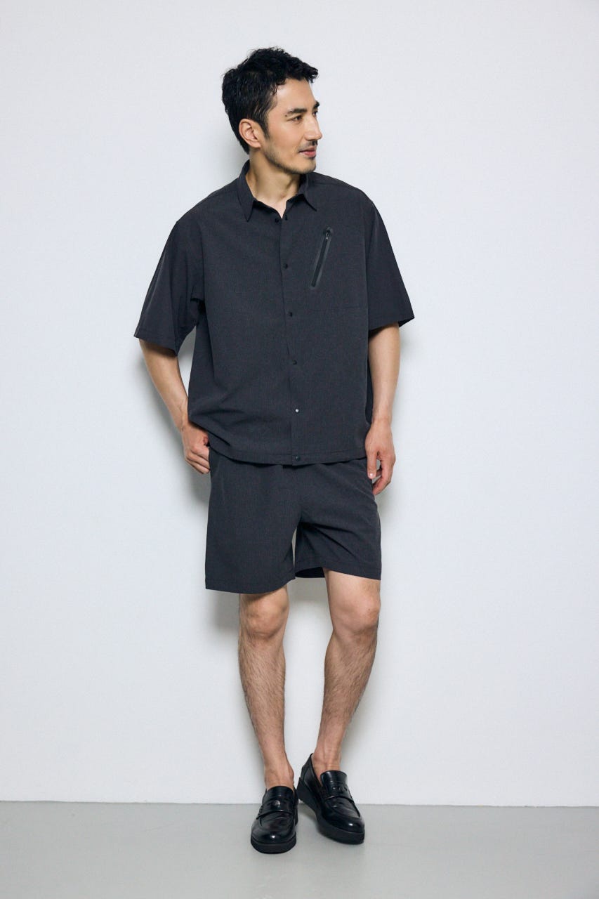 テックジャガードアクションショートパンツ BLK L
