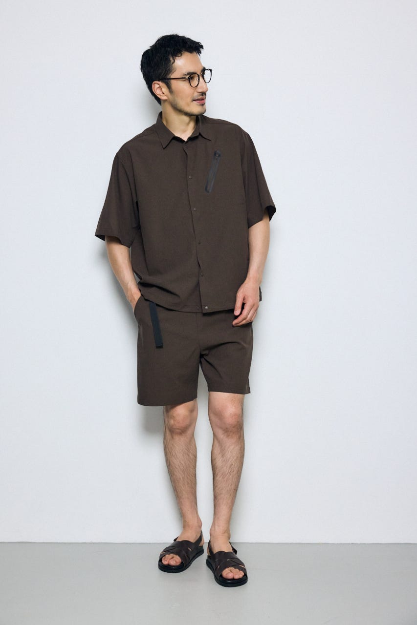 テックジャガードアクションショートパンツ BRN M