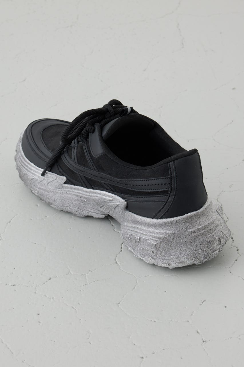 ボリュームソールスニーカー BLK L