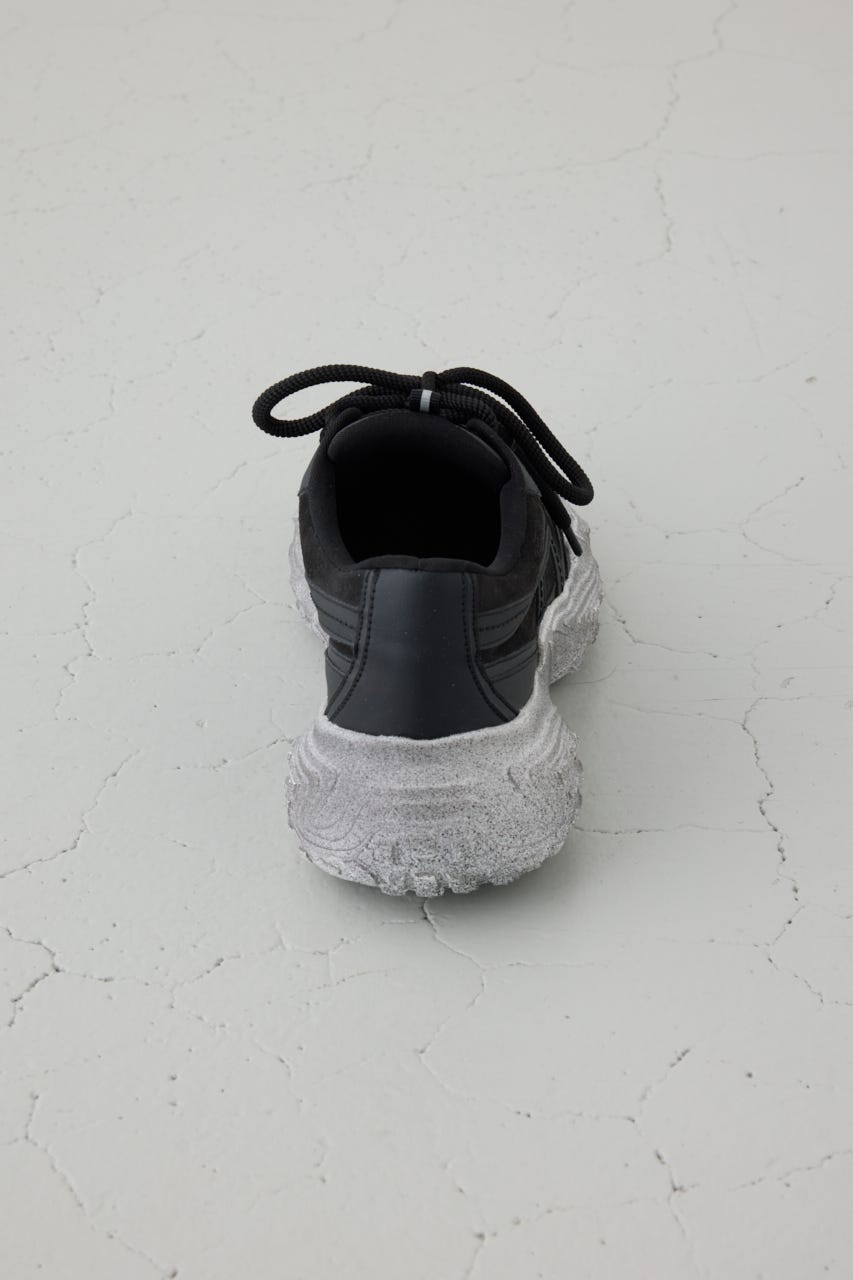 ボリュームソールスニーカー BLK L