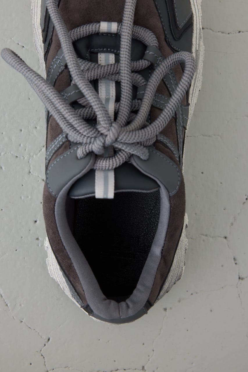 ボリュームソールスニーカー GRY L