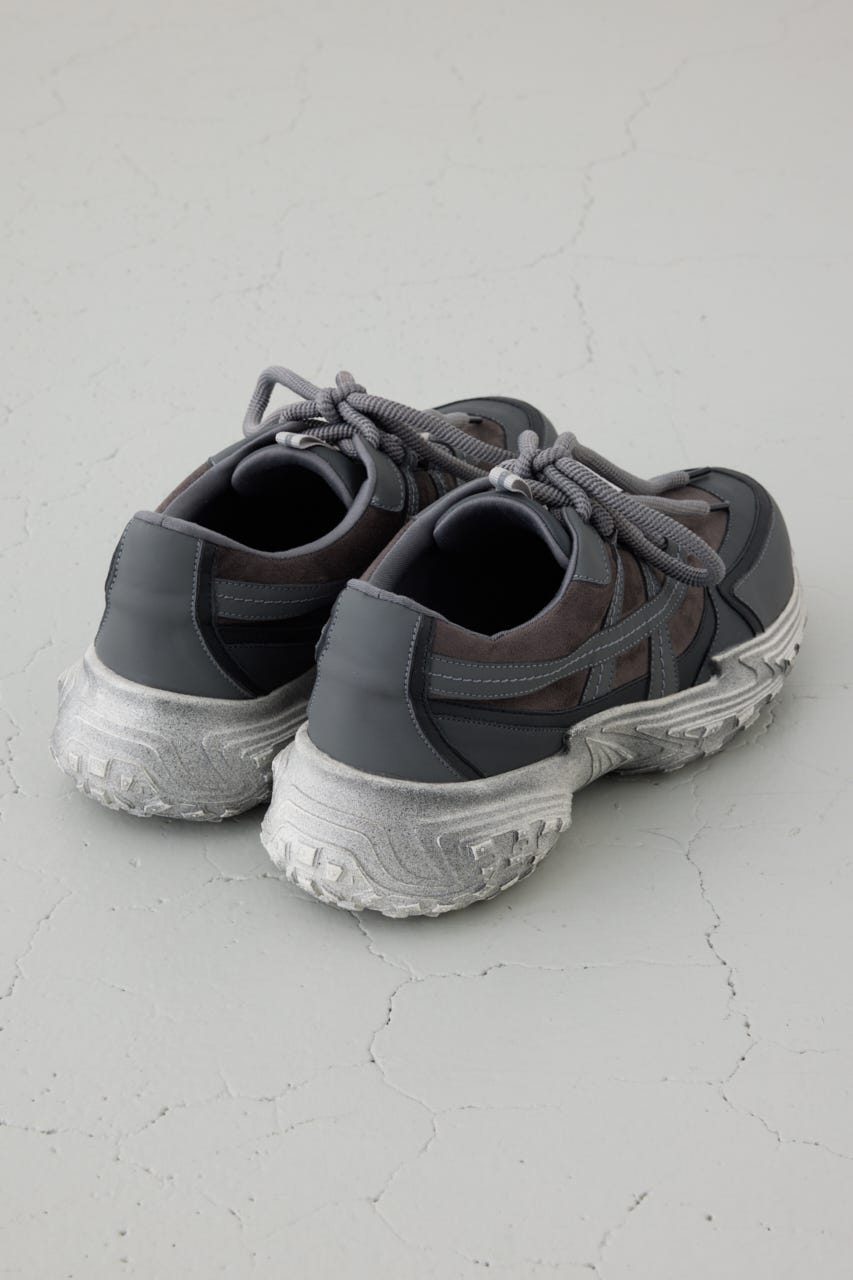 ボリュームソールスニーカー GRY L