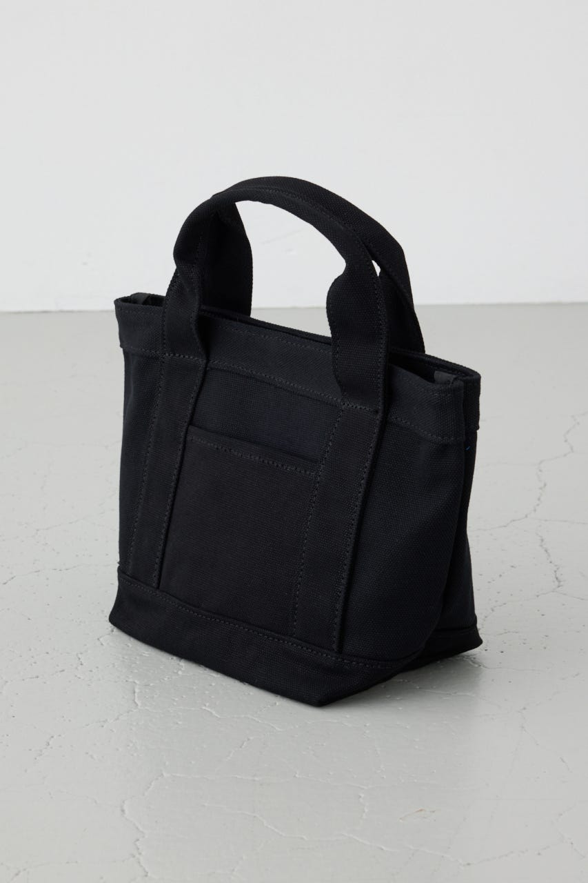 パッチ付きミニトートバッグ BLK FREE