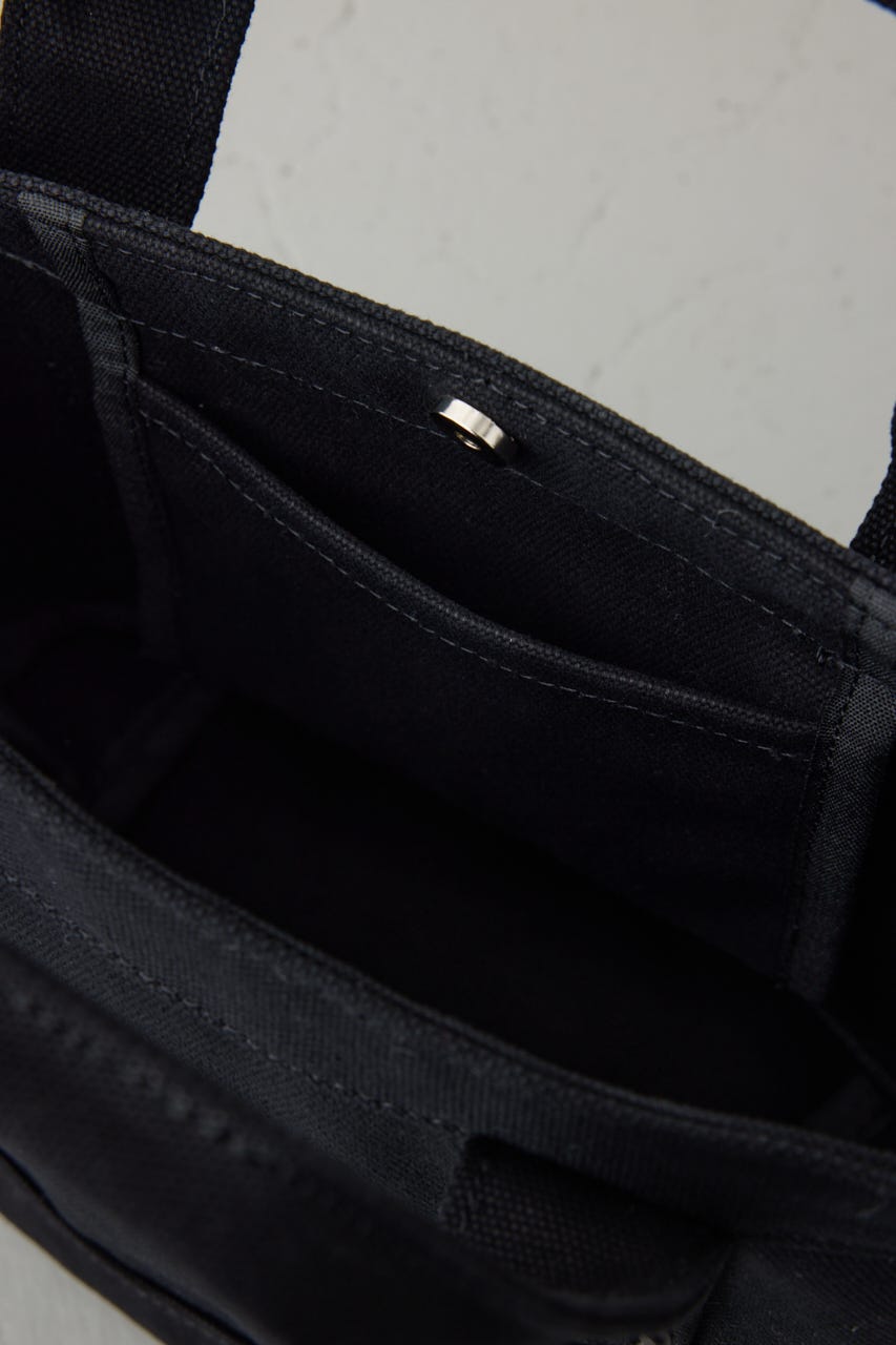 パッチ付きミニトートバッグ BLK FREE