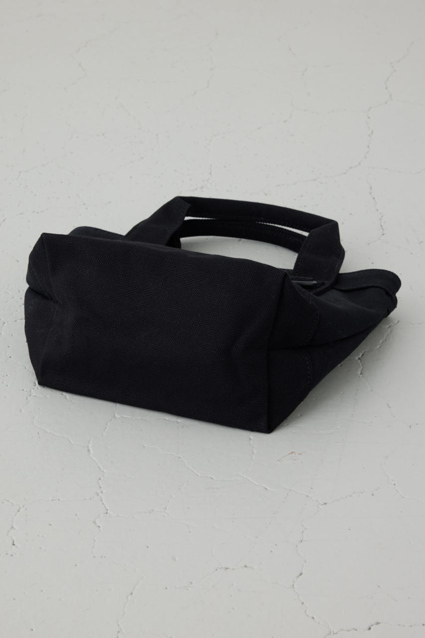 パッチ付きミニトートバッグ BLK FREE