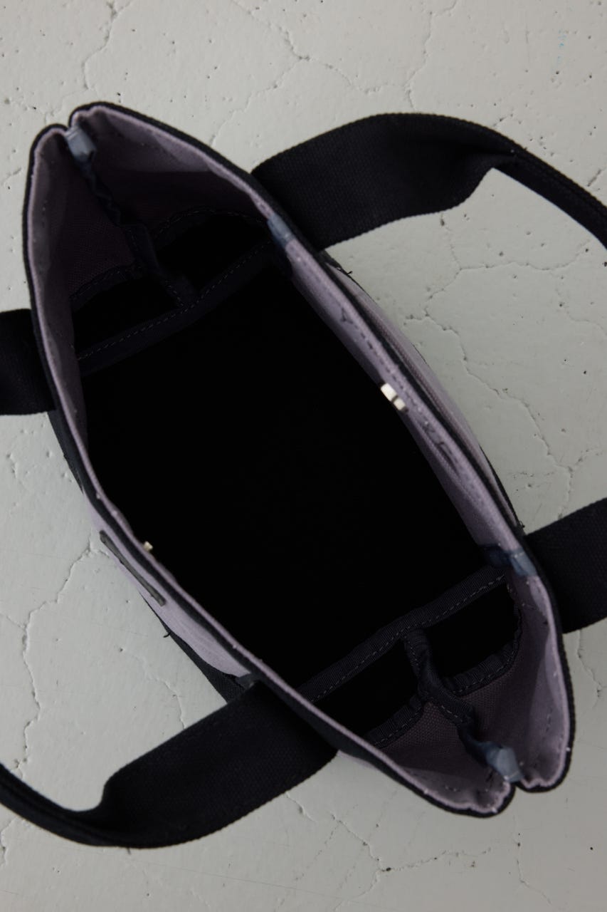 パッチ付きミニトートバッグ GRY FREE