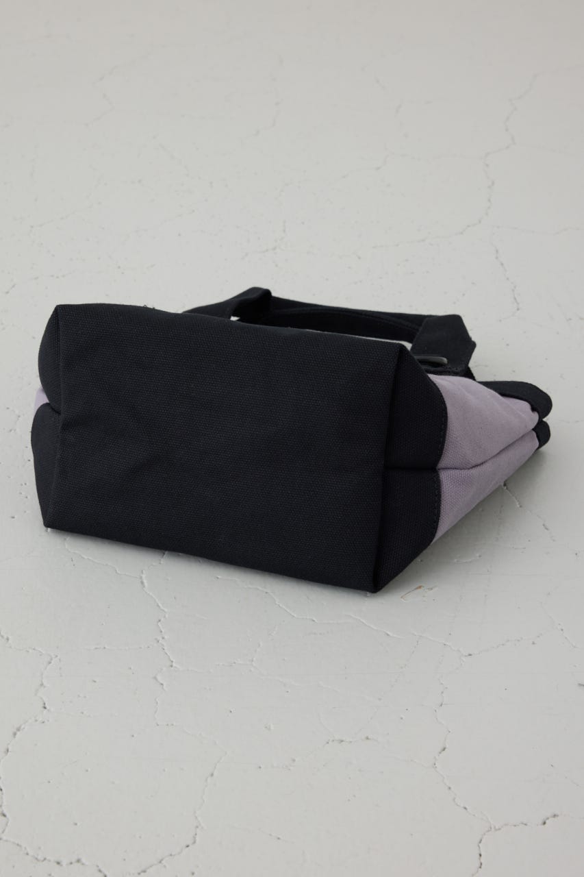 パッチ付きミニトートバッグ GRY FREE