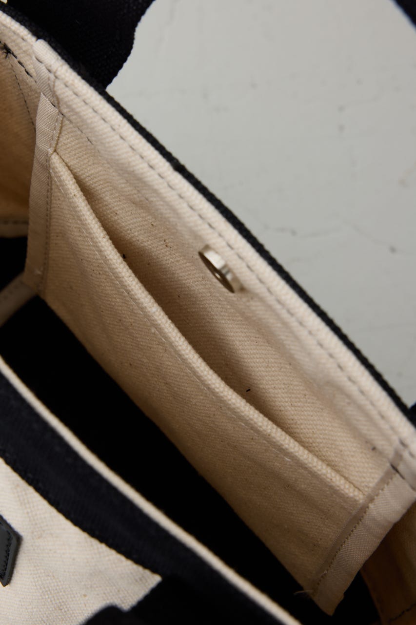 パッチ付きミニトートバッグ WHT FREE