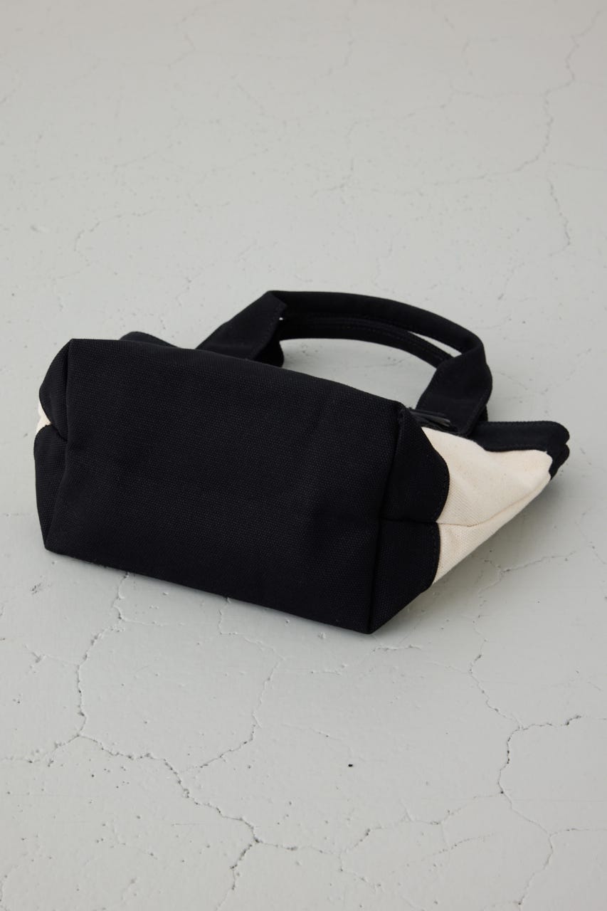 パッチ付きミニトートバッグ WHT FREE