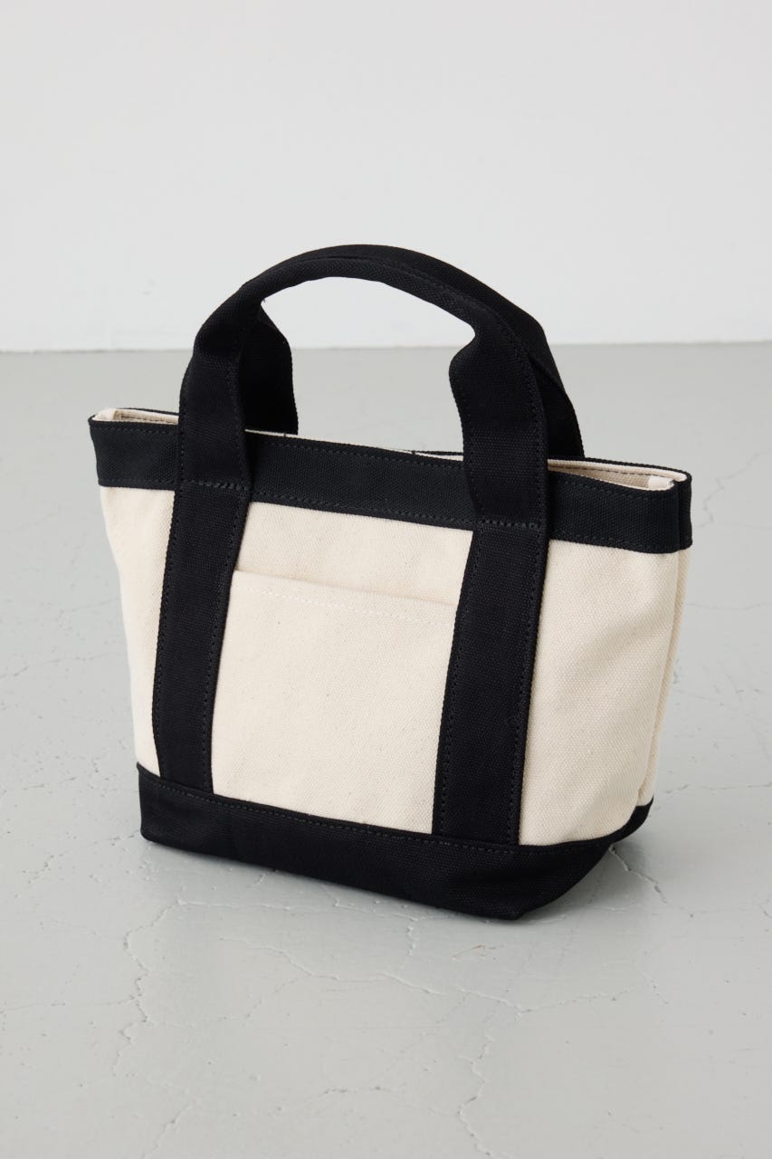 パッチ付きミニトートバッグ WHT FREE