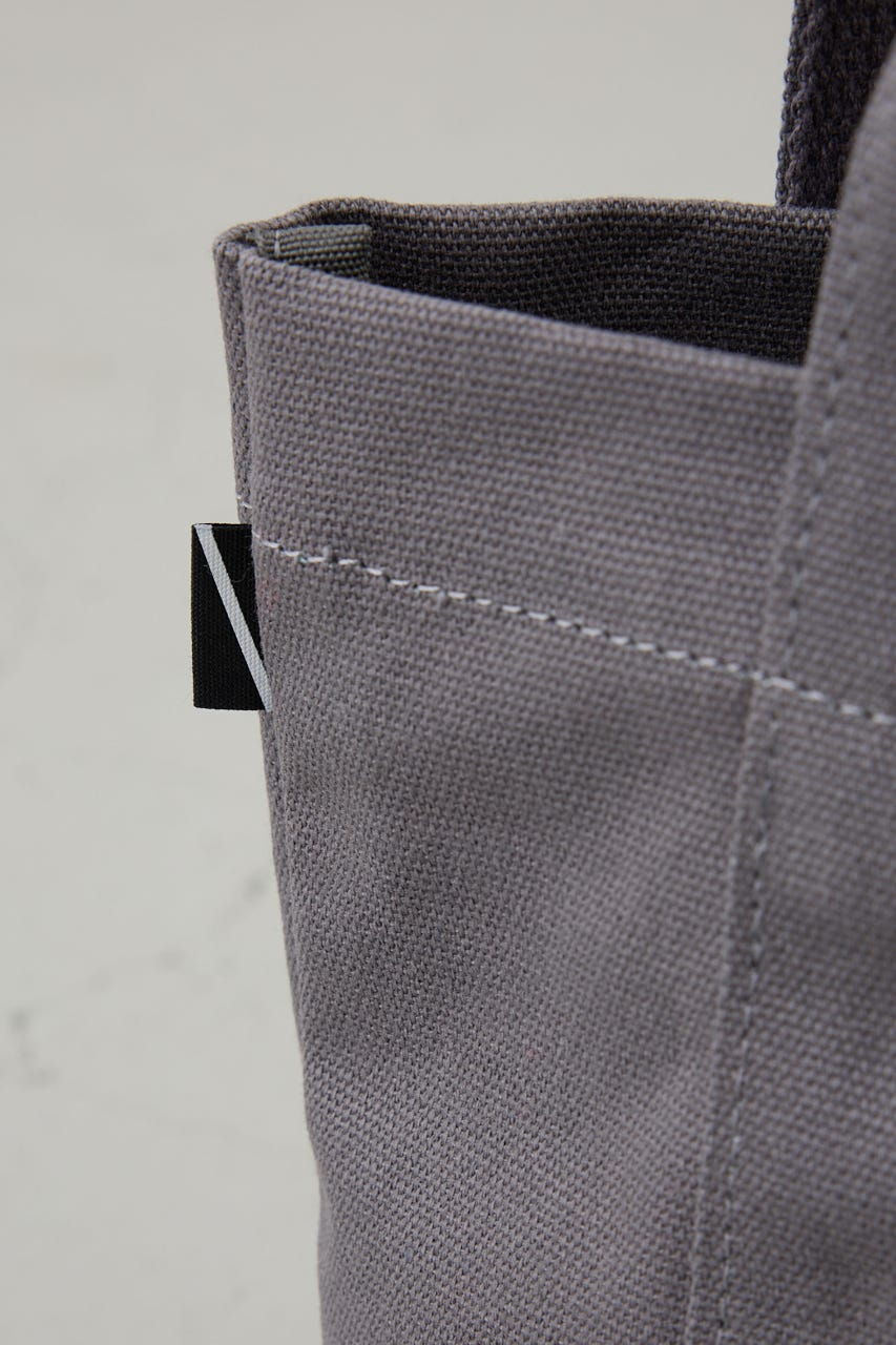 ロゴ刺繍ミニトートバック GRY FREE