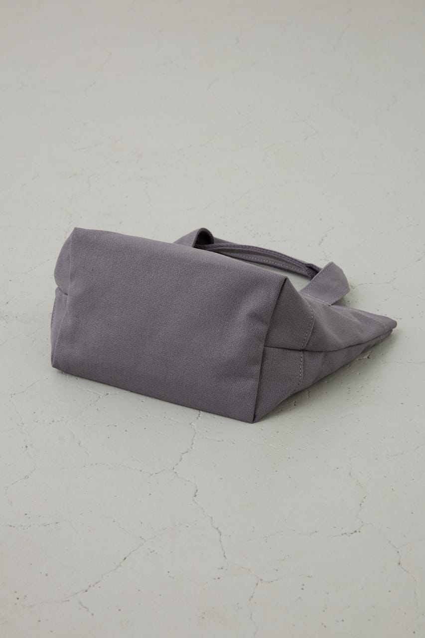 ロゴ刺繍ミニトートバック GRY FREE