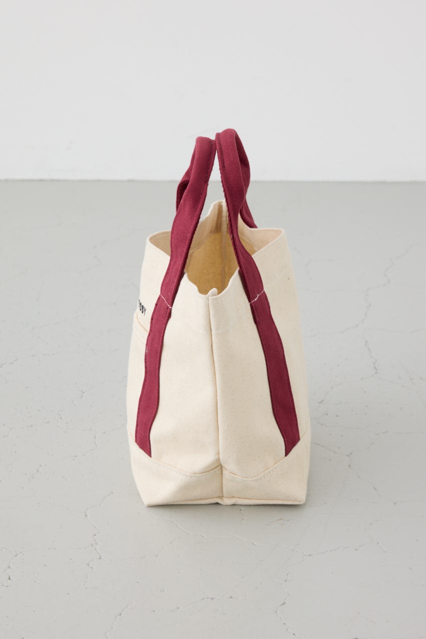 ロゴ刺繍ミニトートバック IVOY FREE