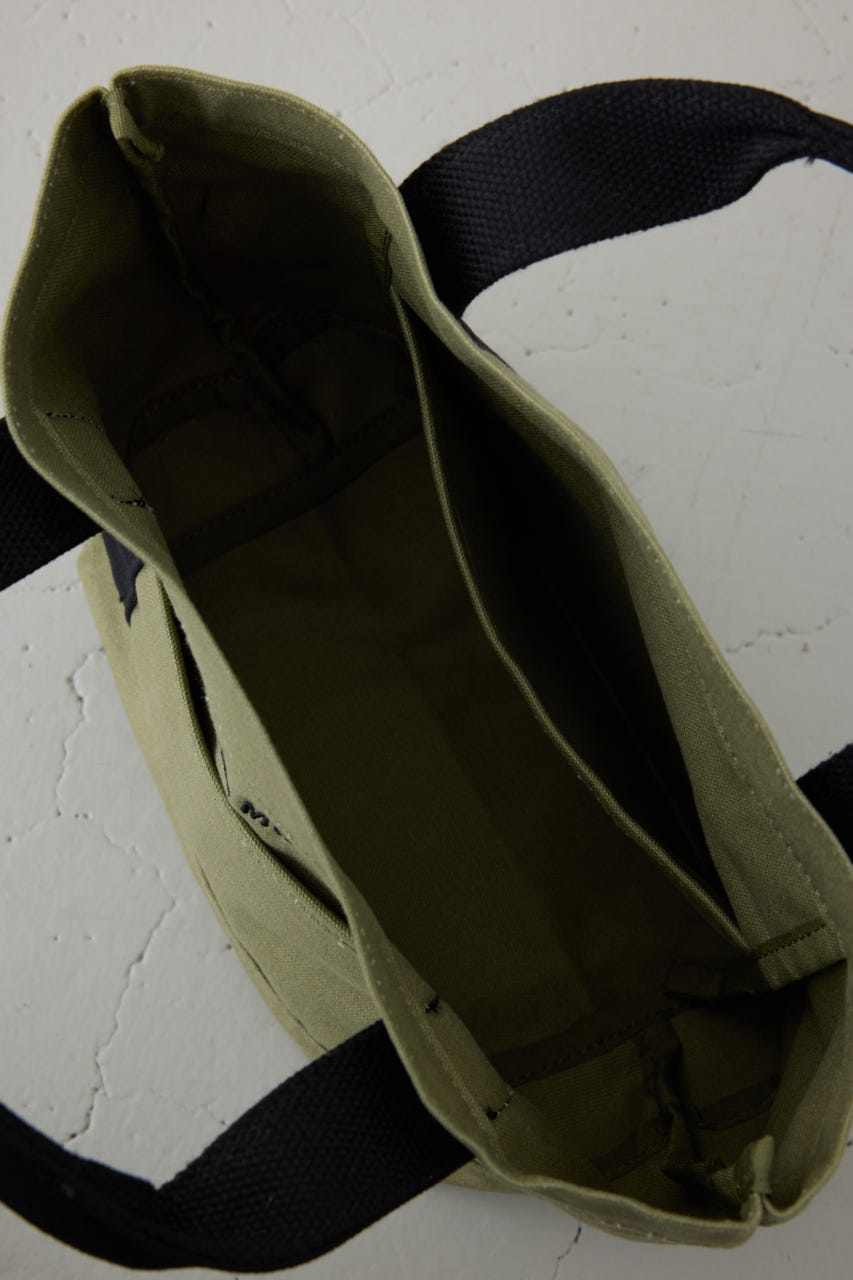 ロゴ刺繍ミニトートバック L/KHA FREE