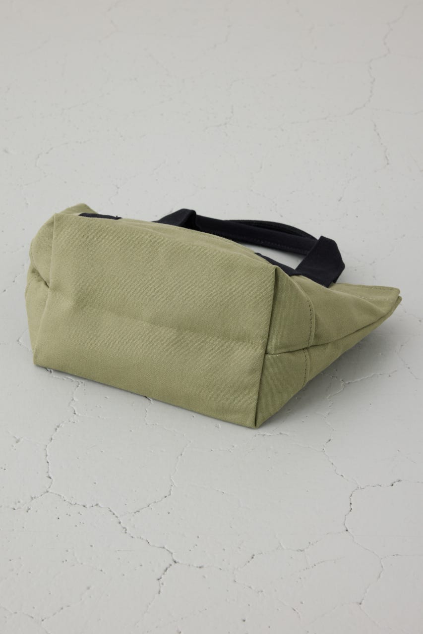 ロゴ刺繍ミニトートバック L/KHA FREE