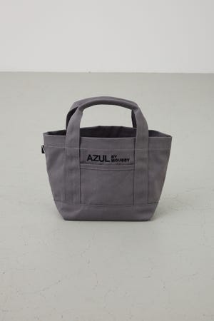 ロゴ刺繍ミニトートバック