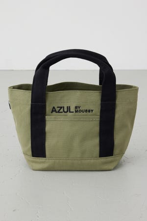 ロゴ刺繍ミニトートバック