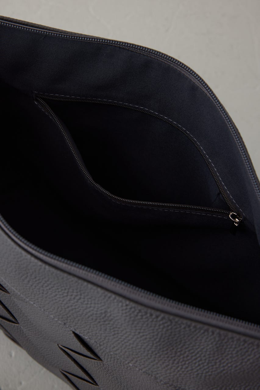 イントレチャートショルダーバッグ GRY FREE