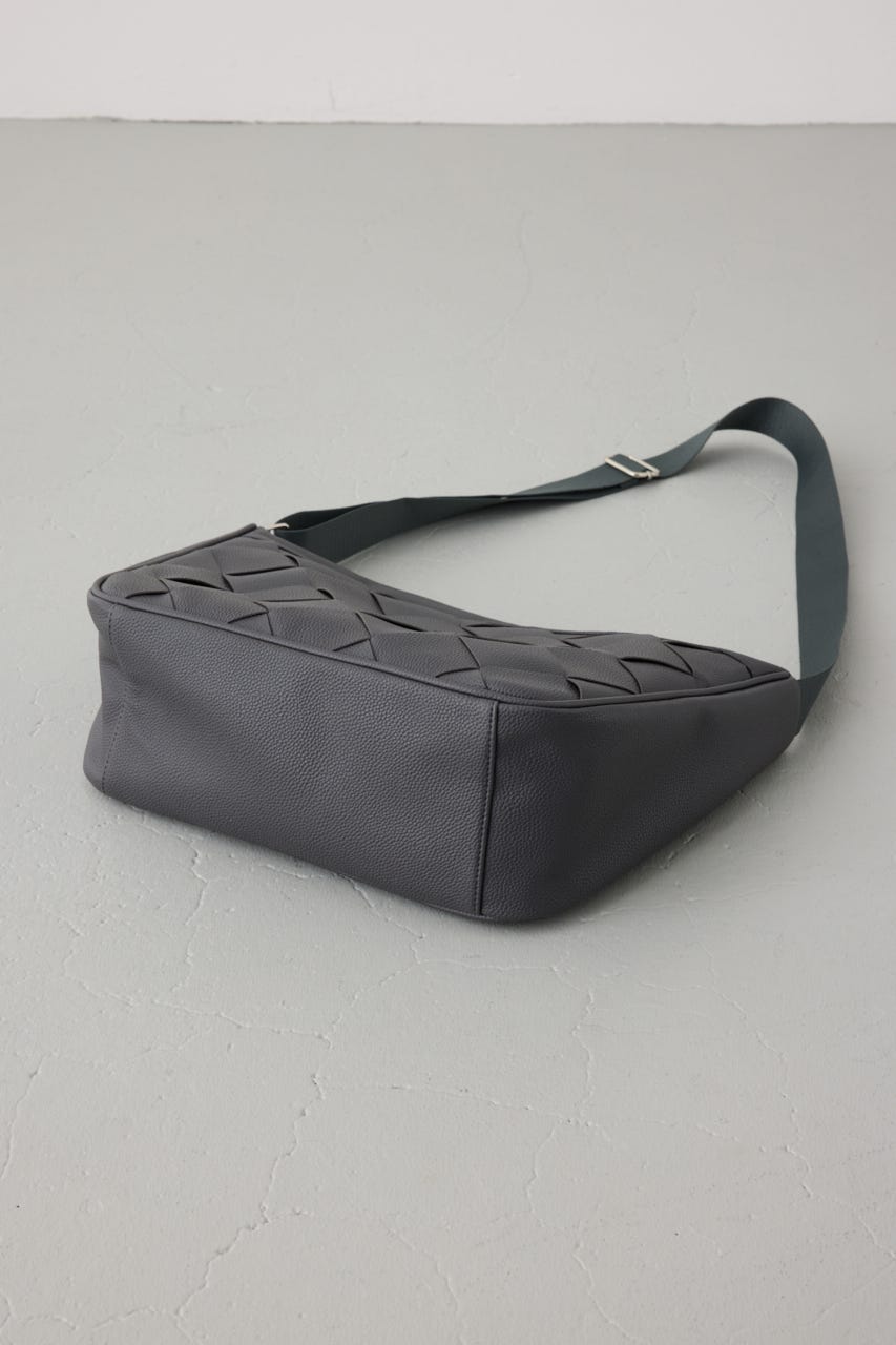 イントレチャートショルダーバッグ GRY FREE