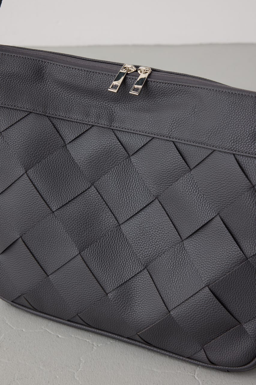 イントレチャートショルダーバッグ GRY FREE