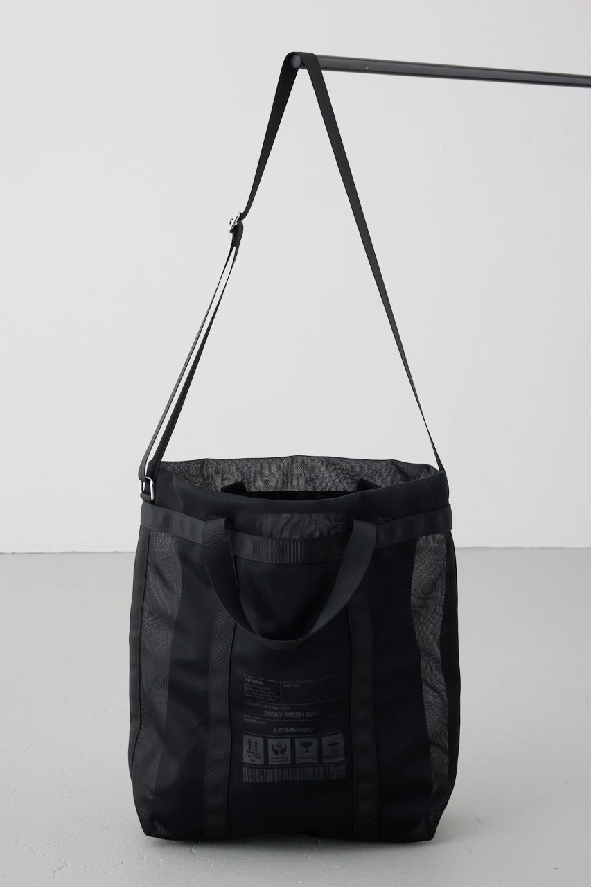 メッシュトートバッグ BLK FREE