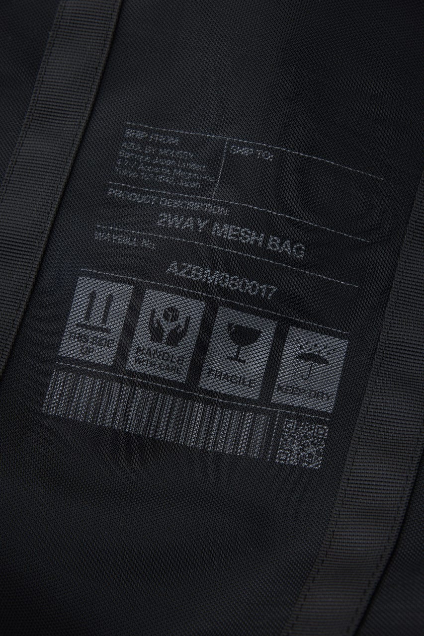 メッシュトートバッグ BLK FREE