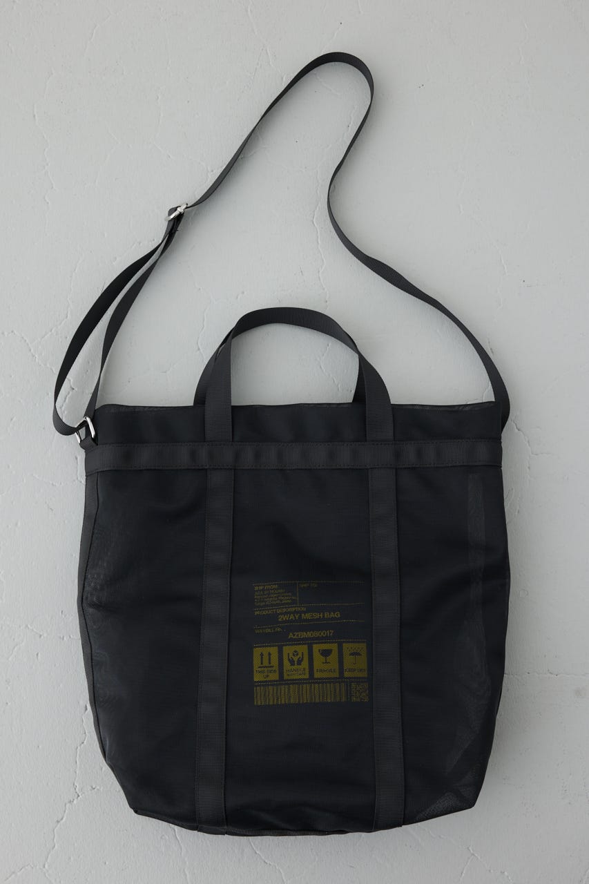 メッシュトートバッグ YEL FREE