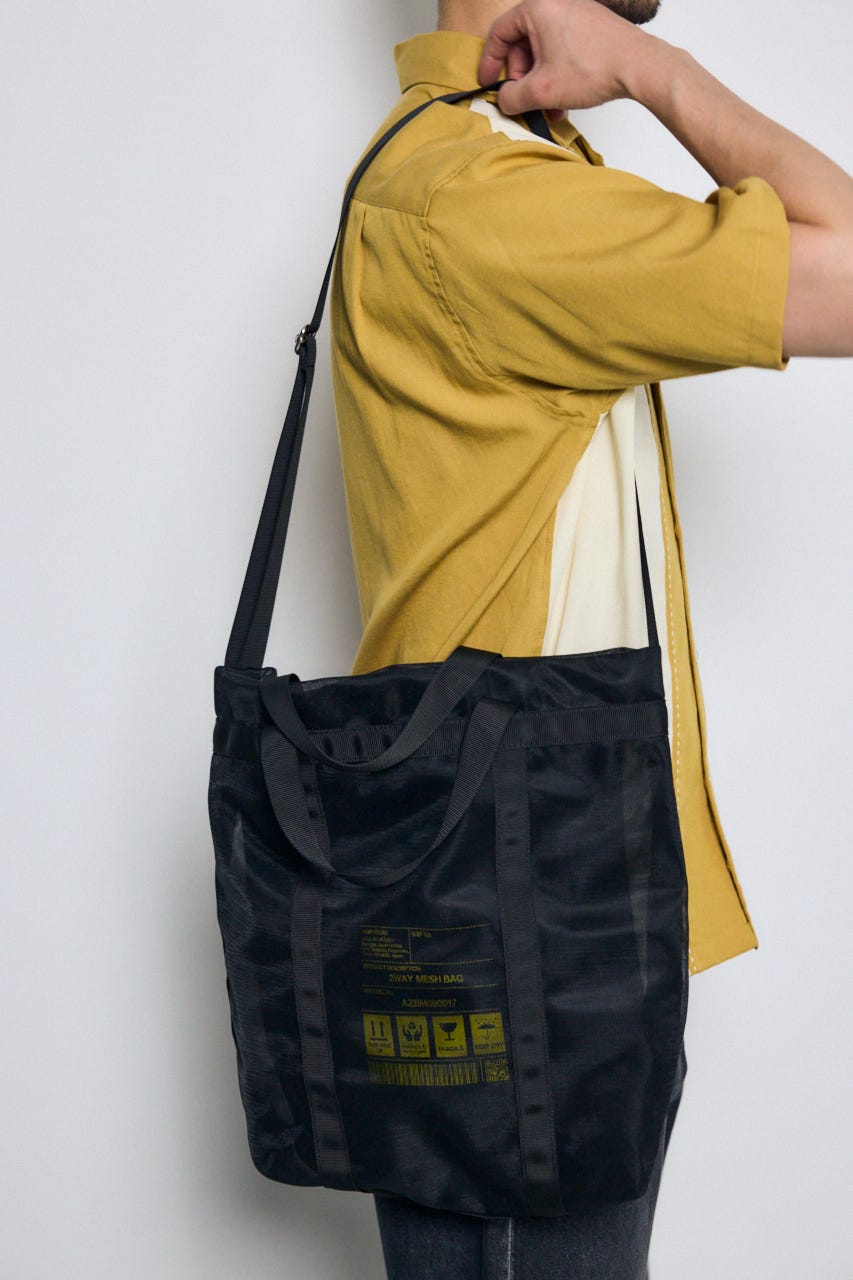 メッシュトートバッグ YEL FREE