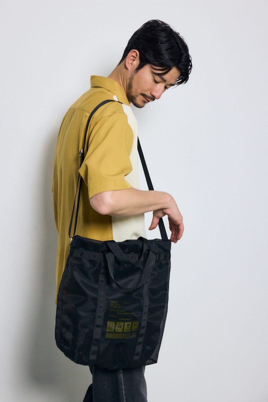メッシュトートバッグ YEL FREE