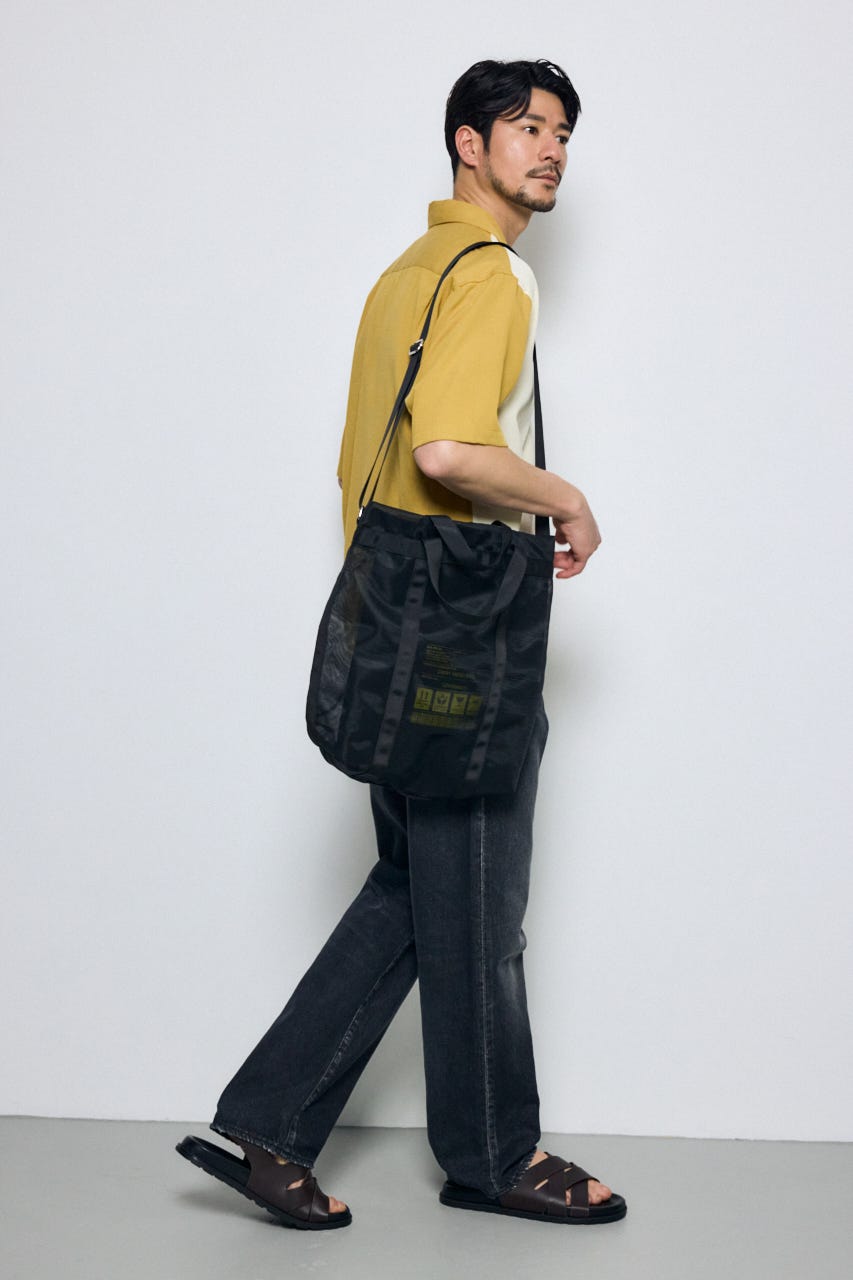 メッシュトートバッグ YEL FREE