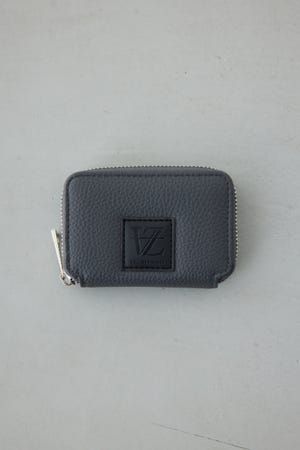 パッチ合皮ミニ財布