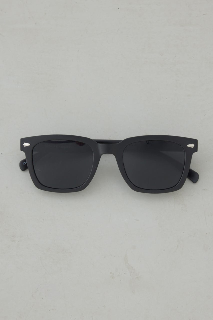 ソリッドフレームサングラス BLK FREE