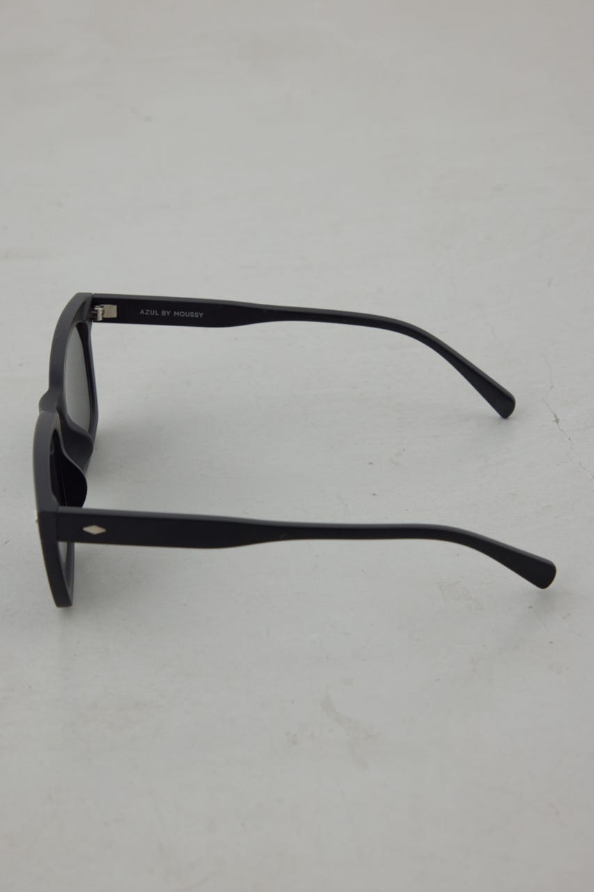 ソリッドフレームサングラス BLK FREE