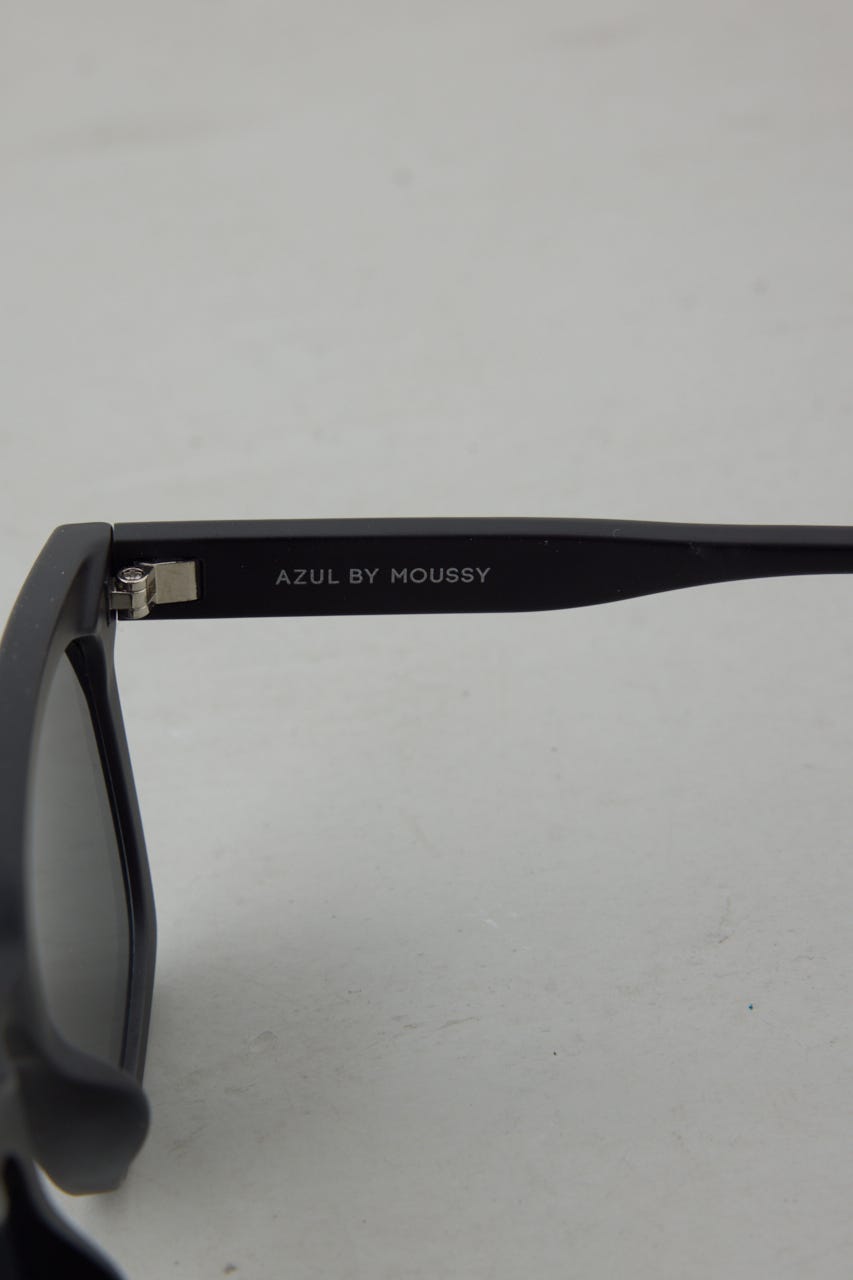 ソリッドフレームサングラス BLK FREE